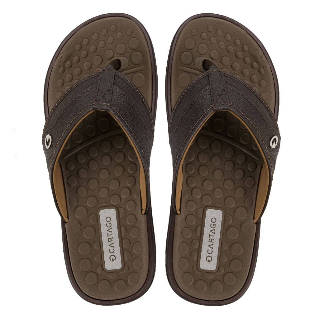 Grendene Chinelo CARTAGO VENETO III 12452-BG514 MarromMarrom Plastico -2-